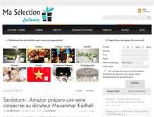 Tablet Screenshot of ma-selection-exclusive.com
